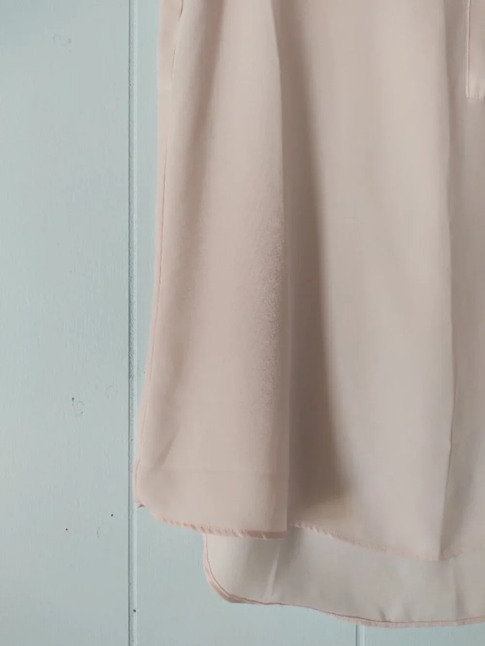 Reitmans Light Pink R Essentials Cap Cleeve Blouse With Pocket - Picture 6 of 8